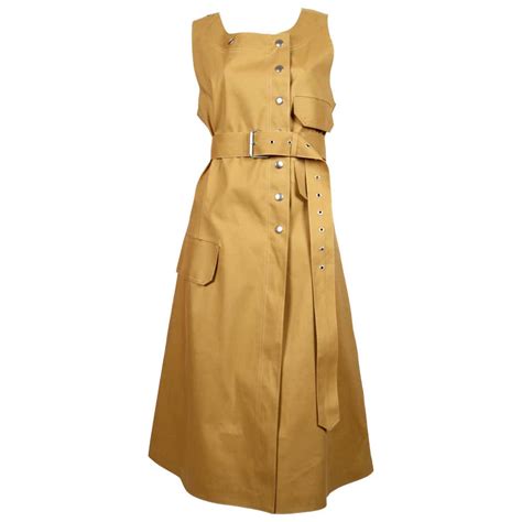 celine sleeveless trench.